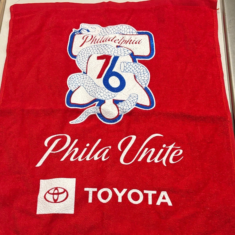 Philadelphia 76ers playoffs rally towel NBA